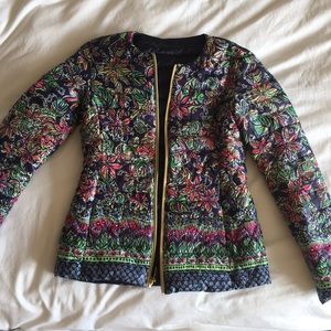Lilly Pulitzer Puffy Jacket - Reversible